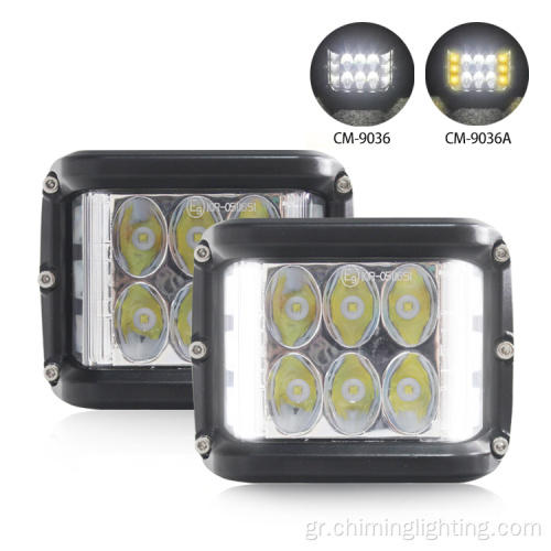 3.8 &quot;Square LED LED Light Tractor Truck LED προβολείς 36W LED LIGHT για το ATV UTV Off-Road